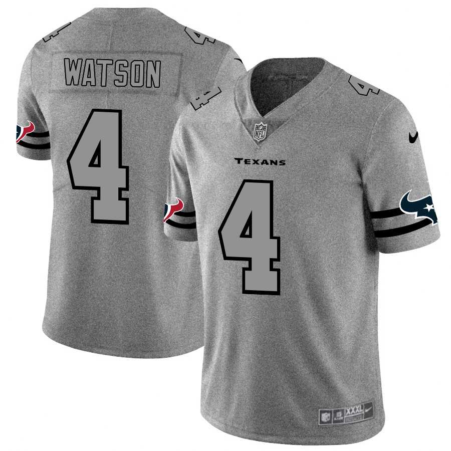 Nike Texans 4 Deshaun Watson 2019 Gray Gridiron Gray Vapor Untouchable Limited Jersey Dyin,We sell and wholesale Nike Texans 4 Deshaun Watson 2019 Gray Gridiron Gray Vapor Untouchable Limited Jersey Dyin on line form chian!